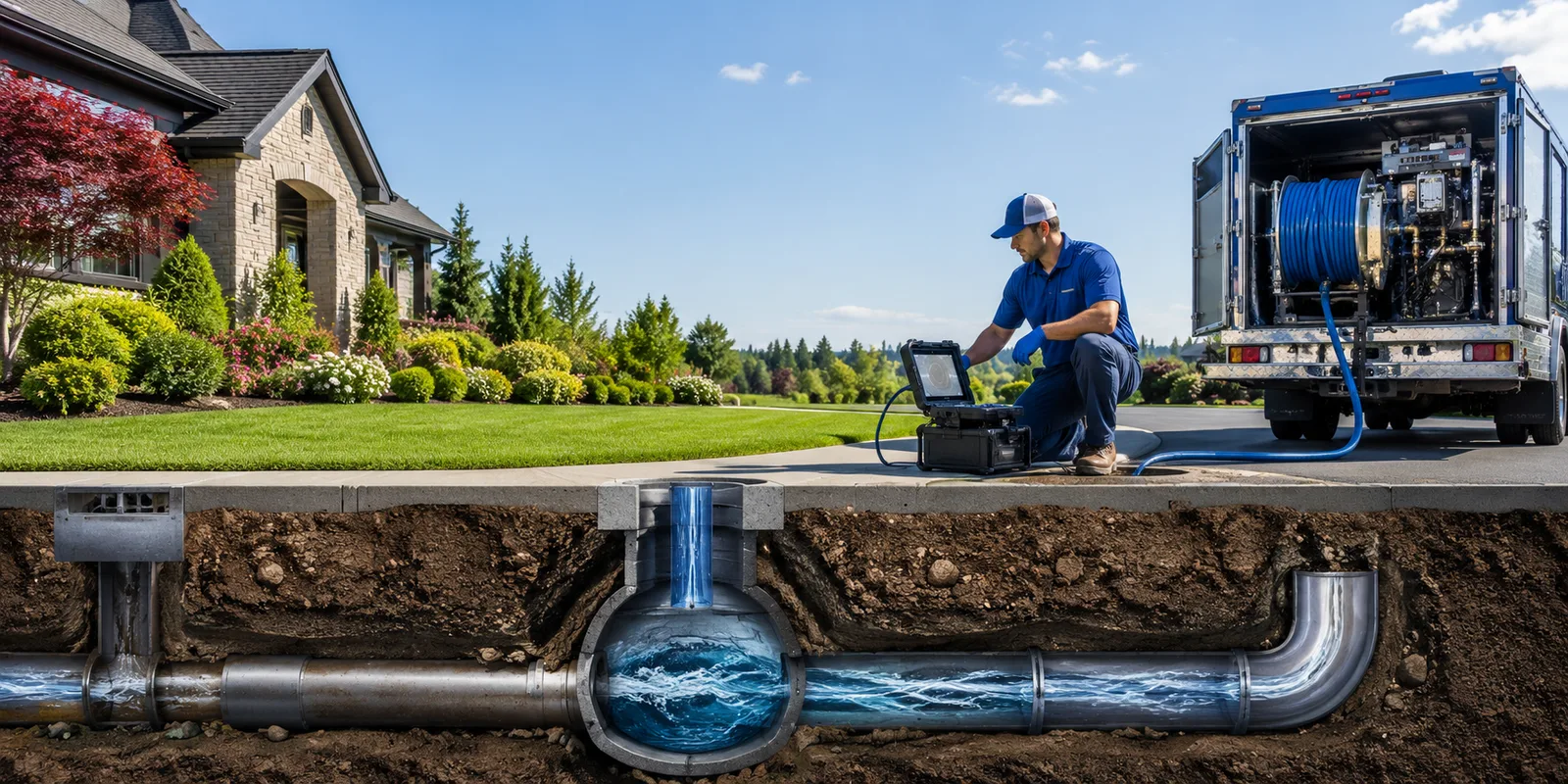 Drainage restoration information for Calvin, PA